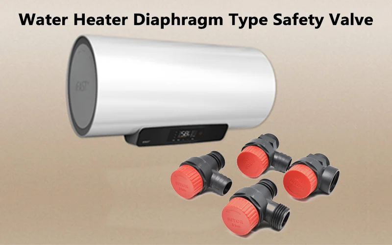 Water heater liquefied gas diaphragm safety valve