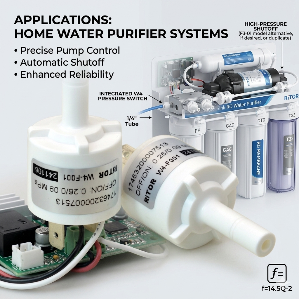 w4 water pressure switch